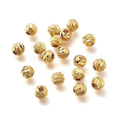 Латунные бусины KK-B147-02E-G-1