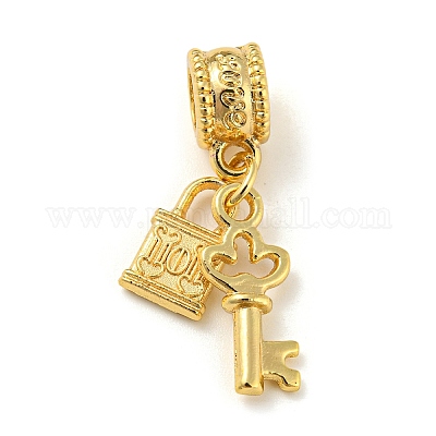 Европейские подвески из сплава в тибетском стиле PALLOY-F199-21G-1