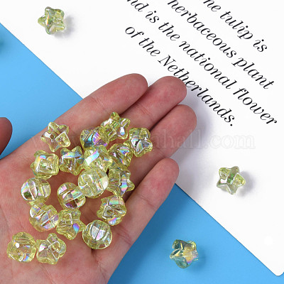 Прозрачные акриловые пуговицы с 1 отверстием MACR-S373-129-C02-1