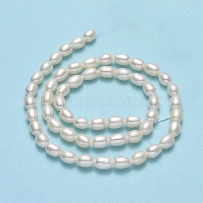 Brins de perles de culture d'eau douce naturelles&nbsp;PEAR-J006-20B-01-1