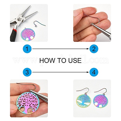 14 шт. 7 стиля ионного покрытия (IP) 201 филигранные подвески из нержавеющей стали STAS-SZ0002-34-1