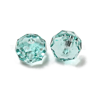 Perles de verre k9 transparentes&nbsp;GLAA-E048-02-29-1