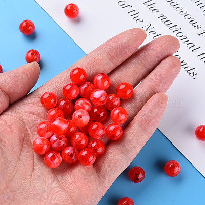 Акриловые бусины MACR-S375-001C-05-1