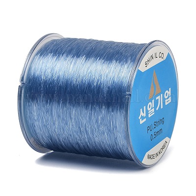 Корейская эластичная эластичная нить с круглыми кристаллами EW-Z002-02D-0.5mm-1