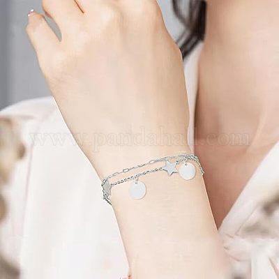 925 стерлингов серебряные подвески STER-GO0001-62B-1