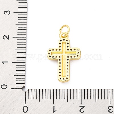 Латунные микро проложить кубического циркония подвески KK-D325-43G-1