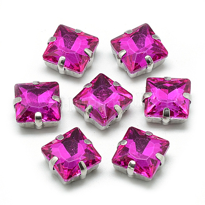 Шить на горный хрусталь RGLA-T037-12x12mm-10-1