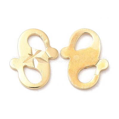 Стойки обшивки латунь s-крюк с застежками KK-M250-08G-1