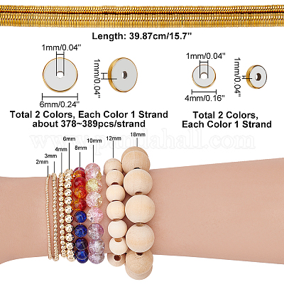 4 нити 4 стилей гальванизированные немагнитные синтетические гематитовые бусины нити G-PH0002-13-1