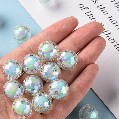 Perles en acrylique transparente&nbsp;TACR-S152-14B-A07-1