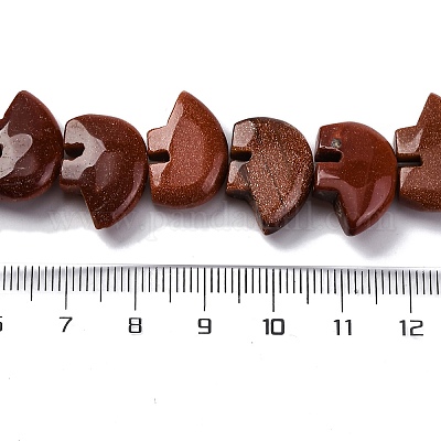 Синтетические голдстоуновские бисер пряди G-F783-G07-01-1