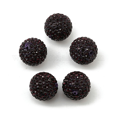 Оценка горный хрусталь проложить диско шар бусы RB-Q105-1-1