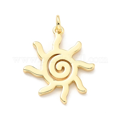 Латунные подвески KK-G416-20G-1