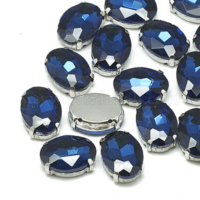 Шить на горный хрусталь RGLA-T091-10x14mm-13P-1