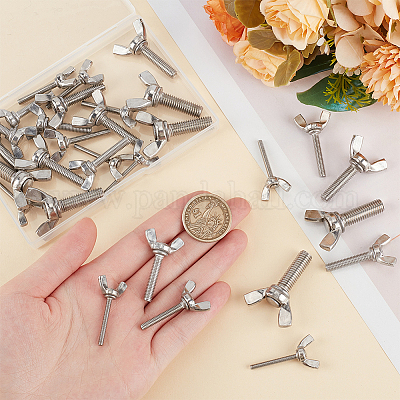 30 шт. 5 винта-барашки из нержавеющей стали 304 FIND-BC0005-39-1