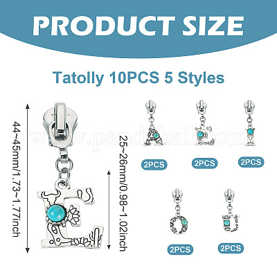 10 шт. 5 стиля&nbsp;HJEW-TAC0096-1