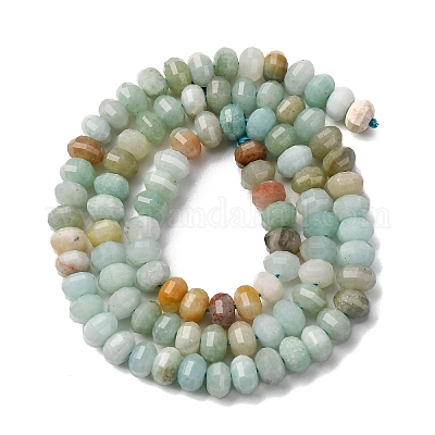 Натуральный цветок амазонитовые бусины пряди G-P587-D08-01-1