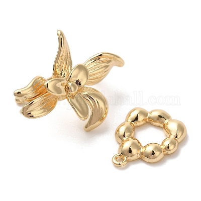 Латунь раз по сравнению с застежками KK-A227-19G-1