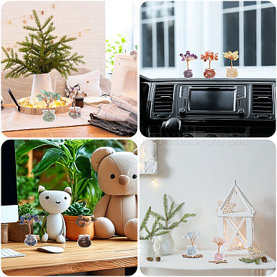 Натуральные и синтетические украшения из драгоценных камней DJEW-WH0043-80-1