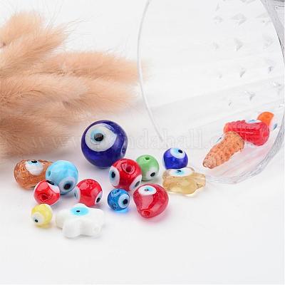 Ручной зло бусины глаз LAMP-MSMC003-01-1