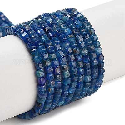 Натуральный кианитовые бисер пряди G-H042-B27-01-1