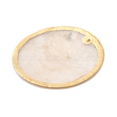 Подвески из натуральных ракушек Capiz KK-F868-02KCG-02-1