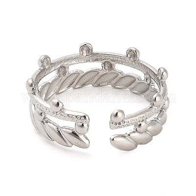 Кольцо-манжета из нержавеющей стали 304 RJEW-F160-03P-1