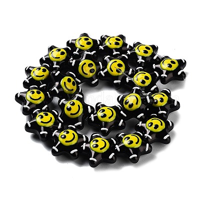 Стеклянная бусина LAMP-H065-04C-1