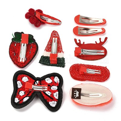 Заколки для волос с железной кнопкой и заколки крокодил для детей PHAR-L007-A01-1