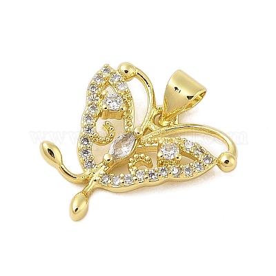 Стойка-бабочка с латунным покрытием KK-Z074-72G-1