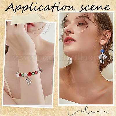 120 шт. 12 цвета проложить бусины для дискотечного шара RB-SC0001-12-1