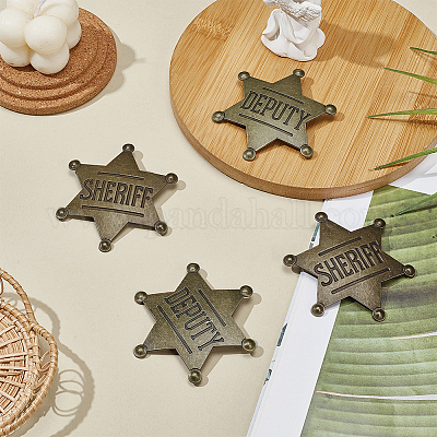 4 шт. 2-х цветные броши из сплава в тибетском стиле JEWB-FG0001-24-1