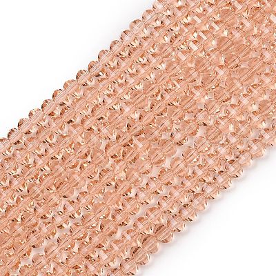 Прозрачные стеклянные бусины&nbsp;GLAA-G125-01A-03-1