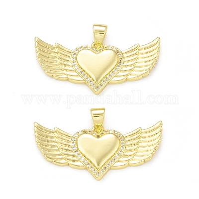 Покрытие стойки латунь микропаве прозрачные подвески из кубического циркония KK-C011-29G-1