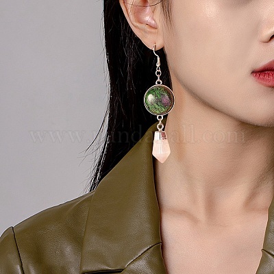 Кабошоны из натуральных и синтетических драгоценных камней 2 размера G-SZ0001-74-1