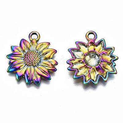 Подвески из сплава цвета радуги PALLOY-S180-029-RS-1