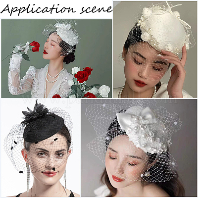 8 шт. 8-х цветная хлопковая шапочка-эмбрион DIY-GF0009-81-1