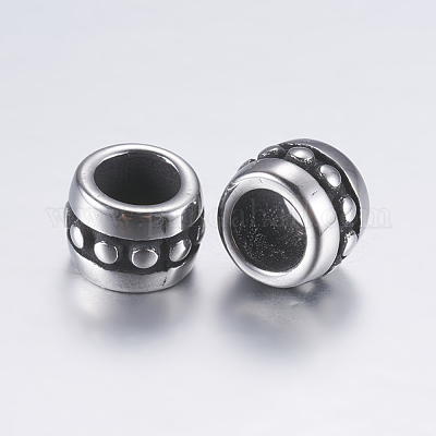 Европейские бусины из нержавеющей стали 304 STAS-P183-20AS-1