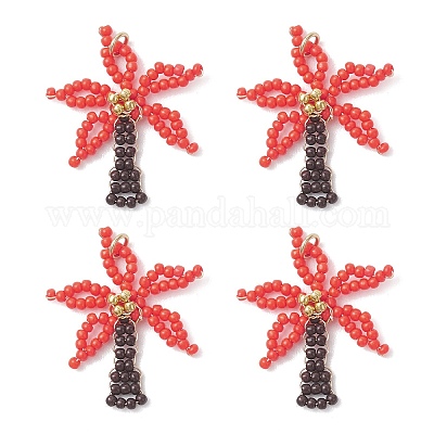 Стеклянные подвески из бисера&nbsp;PALLOY-MZ01251-1