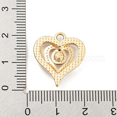 Подвески со стразами из сплава с ультрафиолетовым покрытием PALLOY-D026-22G-1