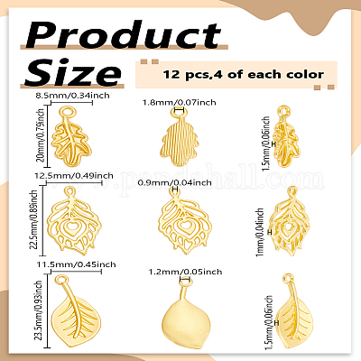 Подвески из сплава 12 шт. FIND-LP0005-96-1