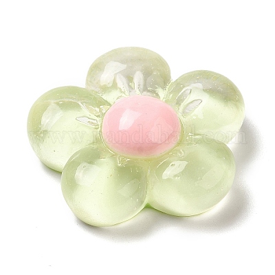 Кабошоны из полупрозрачной смолы X-RESI-C034-04-1