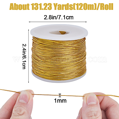1 рулон круглого полиэстерового эластичного шнура EW-GF0001-03B-1