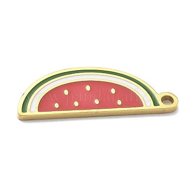 Подвески с фруктовой эмалью из нержавеющей стали 304 STAS-G362-04G-15-1