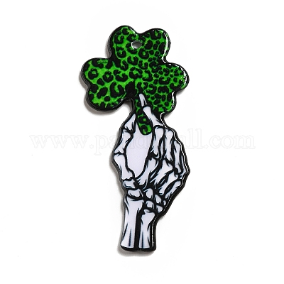 Акриловые подвески с принтом на хэллоуин MACR-G059-07A-1