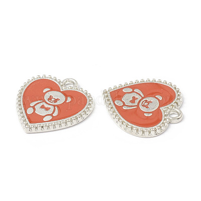 Подвески из эмали и сплава ENAM-G212-06P-02-1