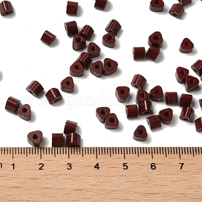 Запекание расписной стеклянной бусины SEED-H002-K-D330-1