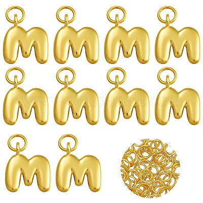 Латунные подвески с покрытием 10шт KK-SZ0002-55G-M-1