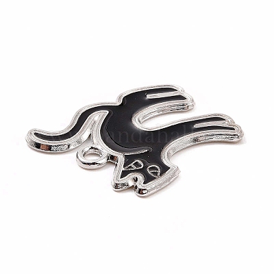 Подвески из эмали и сплава&nbsp;ENAM-M055-14P-1