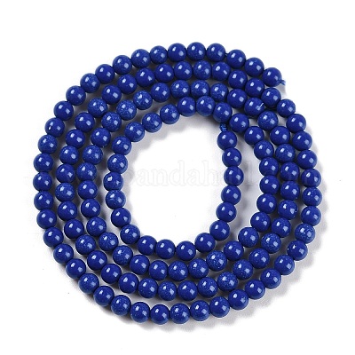 Chapelets de perles en turquoise synthétique&nbsp;G-U004-02A-1